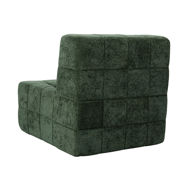 Oversized Single Plena Spuma Sofa in Emerald Green Corduroy cum Clausus Design Oversized Single Plena Spuma Sofa in Emerald Green Corduroy cum Clausus Design