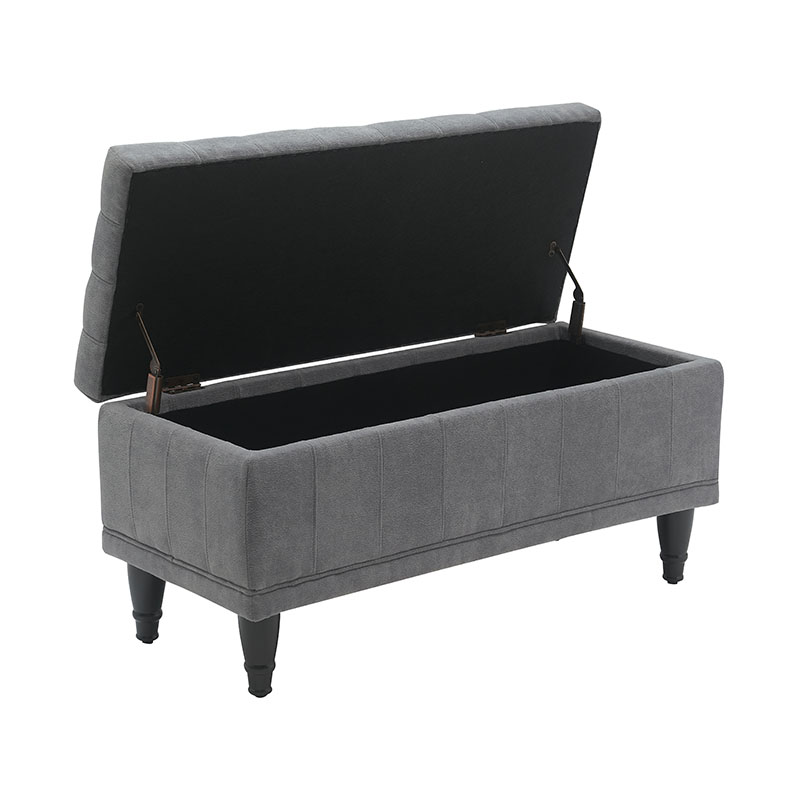Simplex lux Grey Bed finem fabricae Repono banco