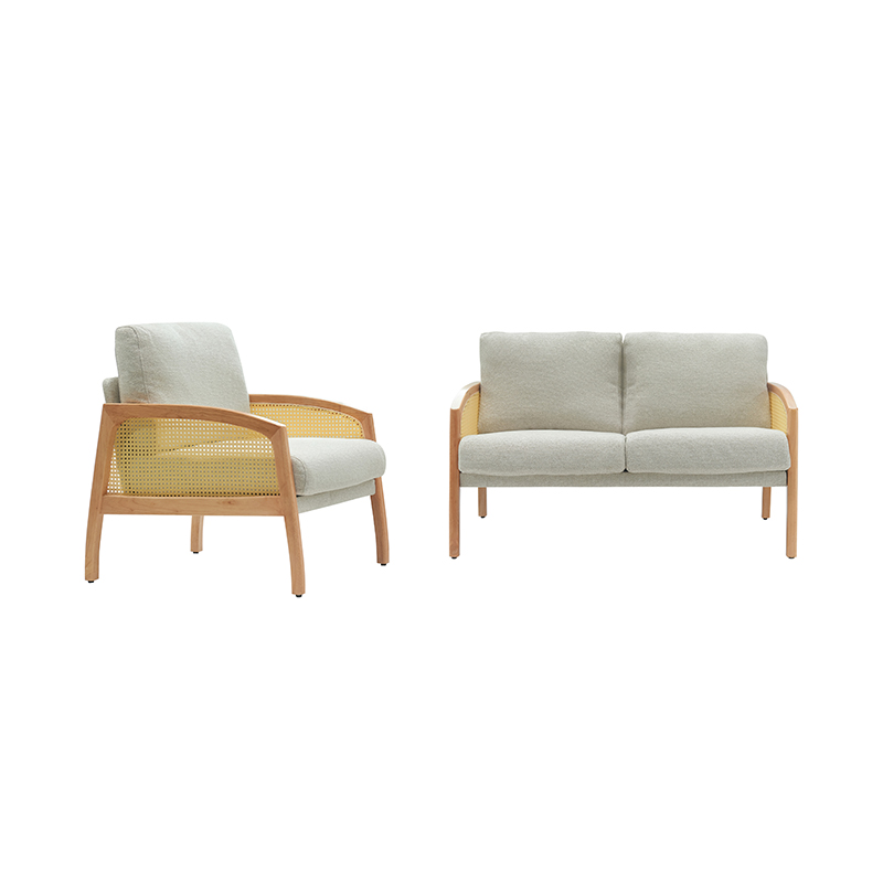 Rattan Armrest Linteum Sofa
